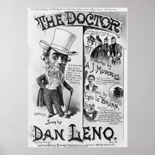The Doctor Song Sheet Lyrics Patients Vintage