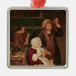 The Doctor's Visit Metal Ornament