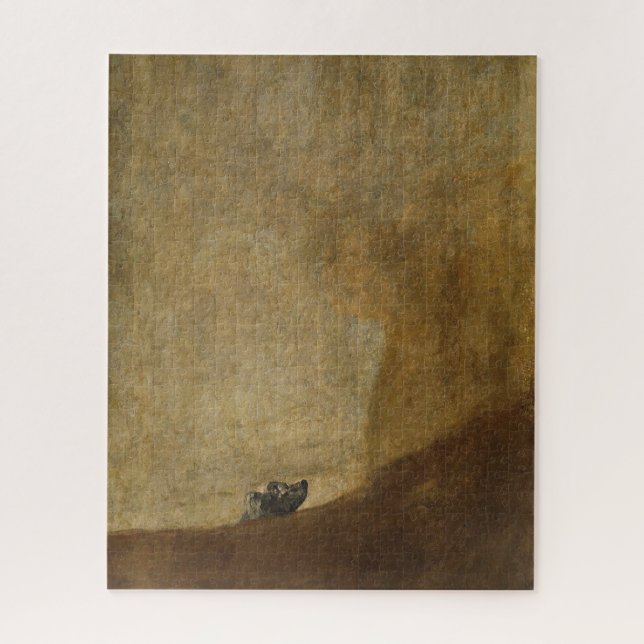 The Dog by Francisco Goya Jigsaw Puzzle (Vertical)