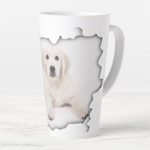 The dog design Latte Mug   tall mugs