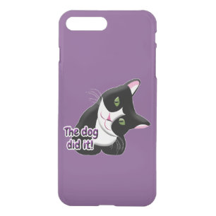 The dog did it Cat iPhone 8 Plus/7 Plus Case