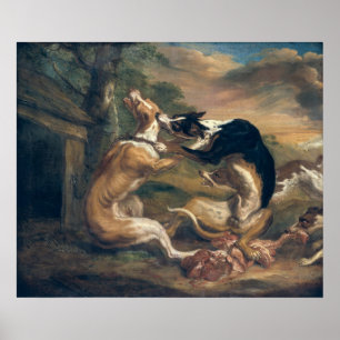 The Dog Fight, 1678 Poster