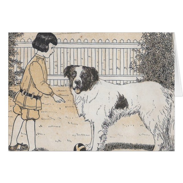 The Dog Has The Ball Cards (Front Horizontal)