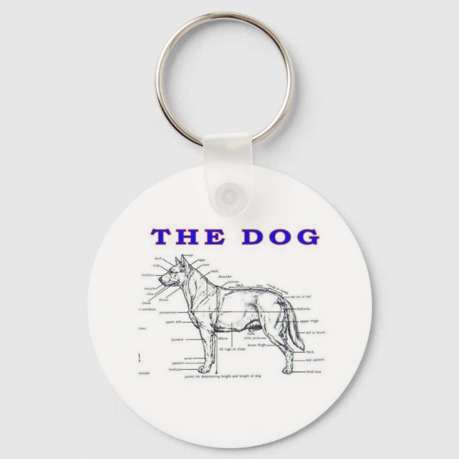 THE DOG KEYCHAIN (Front)