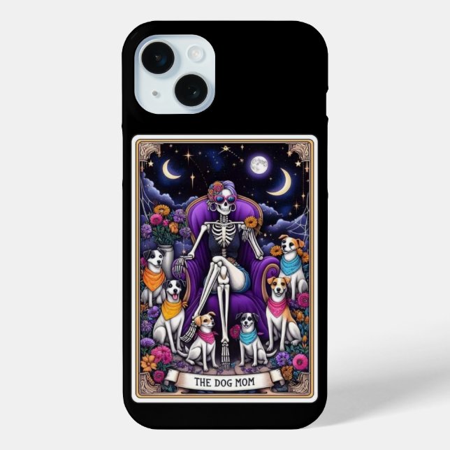The Dog Mom Tarot Card Collection Case-Mate iPhone Case (Back)