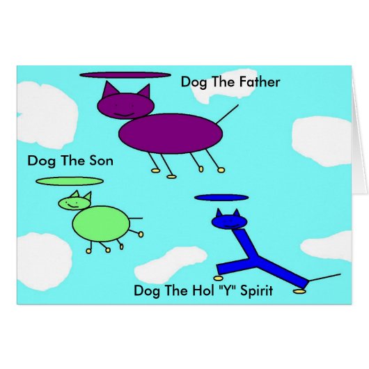 The Dog Trinity Cards (Front Horizontal)