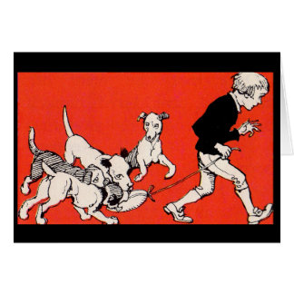 the dog walker cards