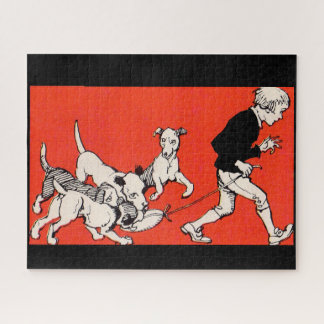 the dog walker jigsaw puzzle