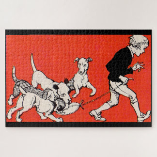 the dog walker jigsaw puzzle