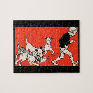 the dog walker jigsaw puzzle