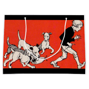 the dog walker large gift bag