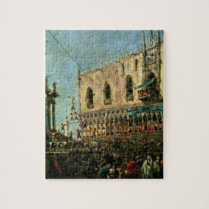 The Doge in the Shrove Tuesday Festival on the Pia Jigsaw Puzzle