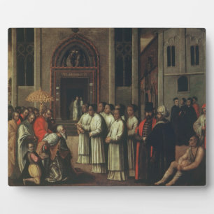 The Doge Ziani Meets Pope Alexander III (1105-81) Plaque