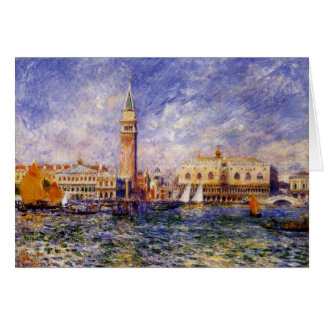 The Doges' Palace by Renoir Cards