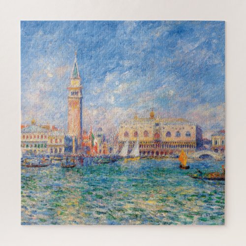 The Doges Palace Venice by Renoir Jigsaw Puzzle