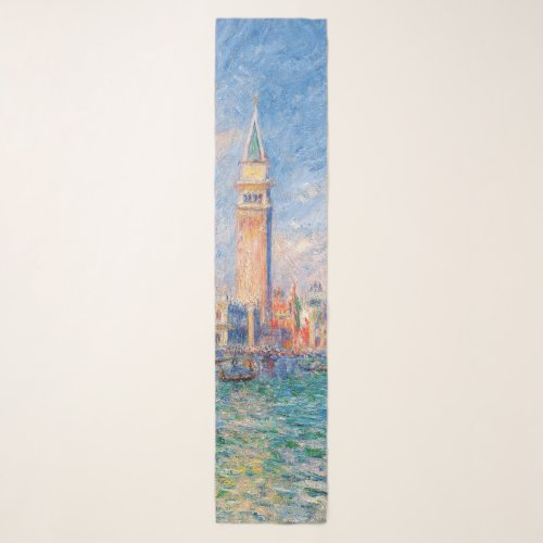 The Doges Palace Venice by Renoir Scarf