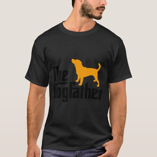 The Dogfather Beagle Funny Idea T s T-Shirt (Front)