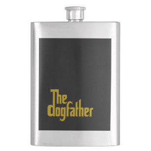 The Dogfather - Dog Dad Father's Day gift Flask