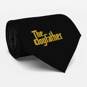 The Dogfather - Dog Dad Father's Day gift Neck Tie