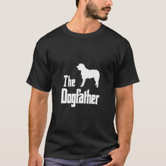 The Dogfather Funny Dog Gift Funny Irish Wolfhound T-Shirt