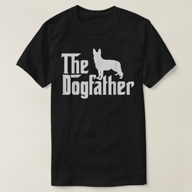 The Dogfather German Shepherd s  T-Shirt (Design Front)