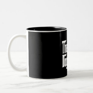 The Dogfather Lover Gift Two-Tone Coffee Mug