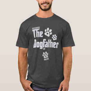 The Dogfather Pet Lover Owner Dog Papa Gift T-Shirt