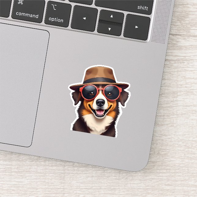 The Dogfather  Sticker (Detail)