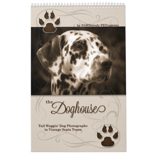 the Doghouse Dog Lovers 12 Month Calendar