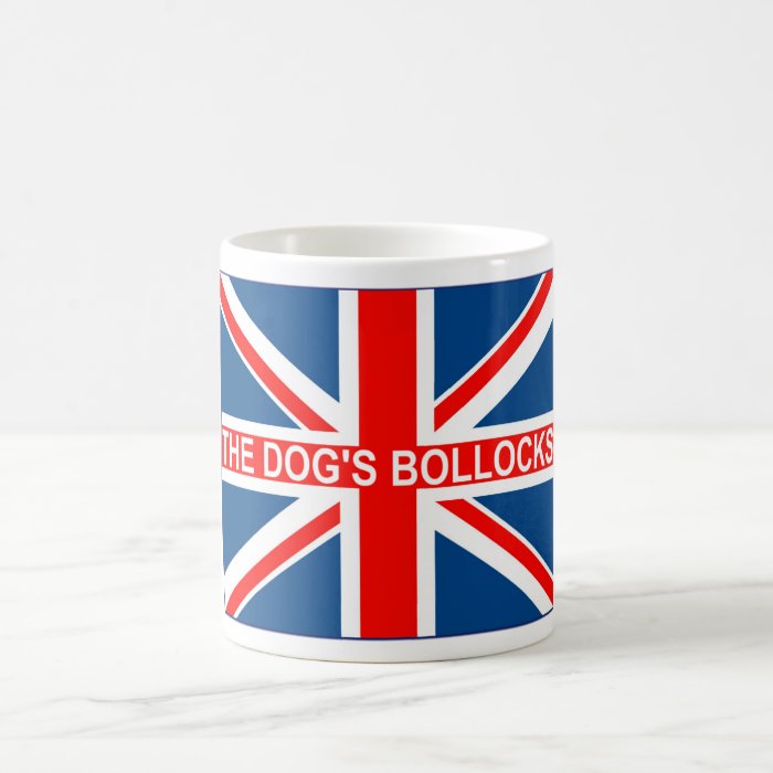 The dog's bollocks coffee mug