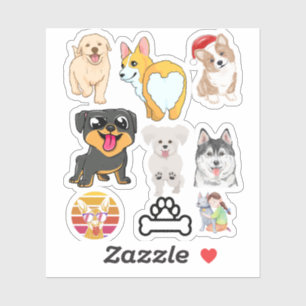 THE DOGS LOVER STICKER