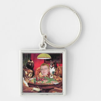 The Dogs Playing Poker Painting Feat. Me KeyChain
