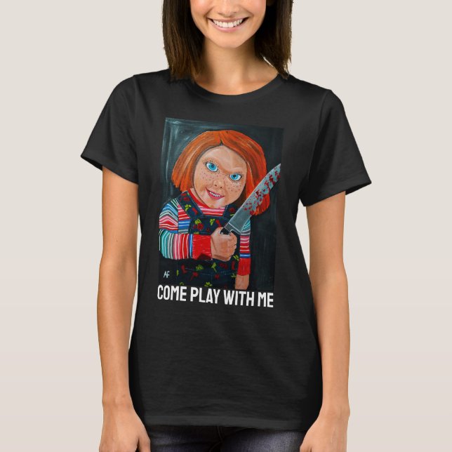 The Doll Painting by Alfred Fox T-Shirt (Front)