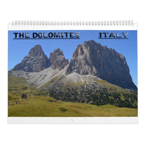 The Dolomites Italy Calendar