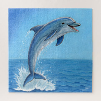 The Dolphin’s Silent Dance Jigsaw Puzzle