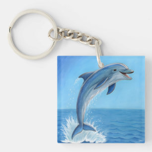 The Dolphin’s Silent Dance Keychain