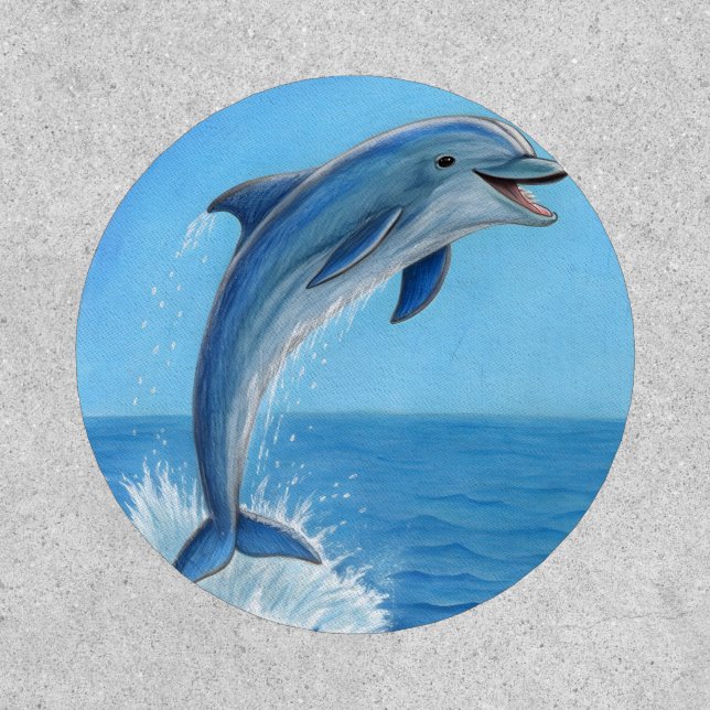 The Dolphin’s Silent Dance Patch (Front)