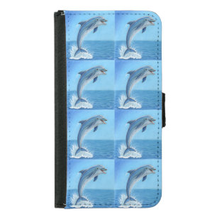 The Dolphin’s Silent Dance Samsung Galaxy S5 Wallet Case