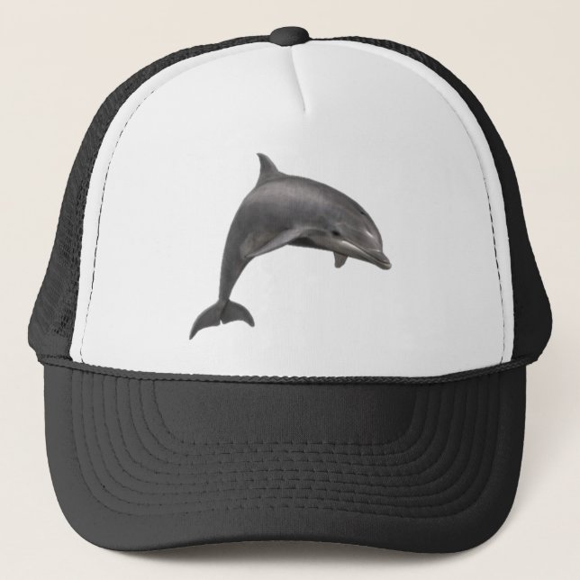 THE DOLPHINS LEAP TRUCKER HAT (Front)