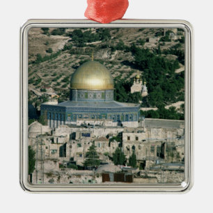 The Dome of the Rock, built AD 692 Metal Ornament