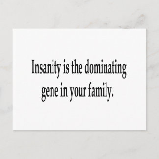 The Dominant Gene Postcard
