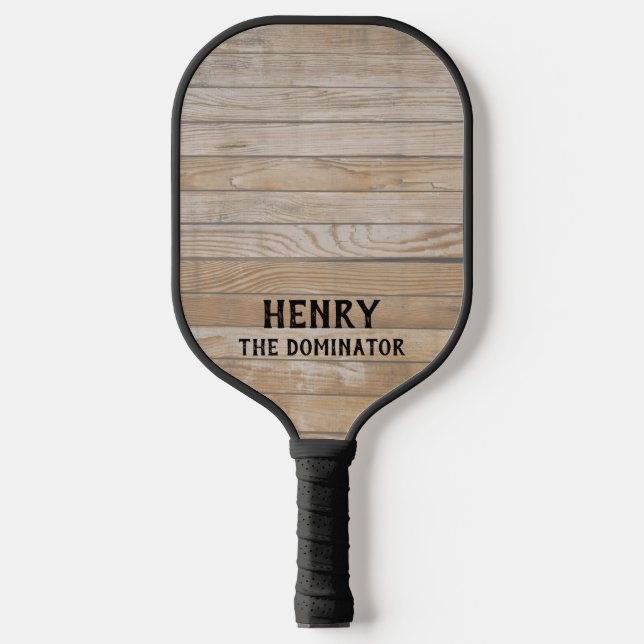 The Dominator Wood  Pickleball Paddle (Front)