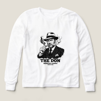 The Don Mobster Legend Cigar Smoking Boss Graphic Tri-Blend Shirts