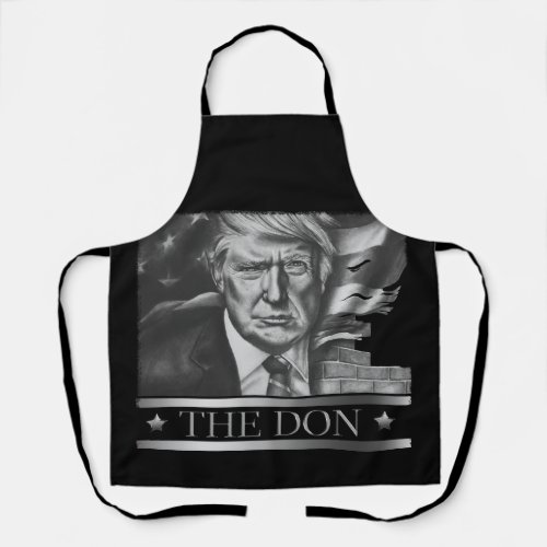 The Don Pencil Drawing Apron