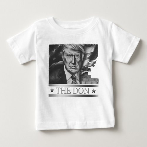 The Don Pencil Drawing Baby T_Shirt