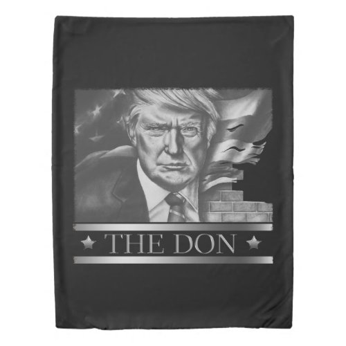 The Don Pencil Drawing Duvet Cover