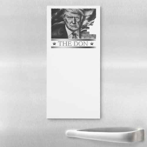 The Don Pencil Drawing Magnetic Notepad