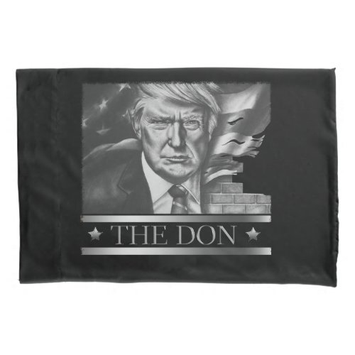 The Don Pencil Drawing Pillow Case