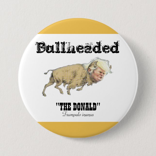 The Donald Pinback Button (Front)