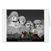 "The Donald's Presidental Qualities" (Front Horizontal)